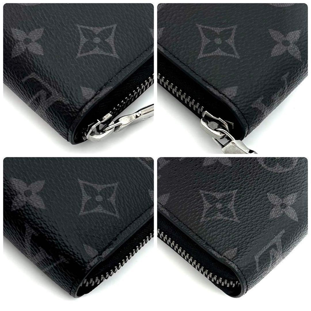 Louis Vuitton Monogram Eclipse Zippy Horizontal Wallet — view 8