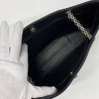 Chanel Caviar Leather CC Logo Chain Tote Black — view 5