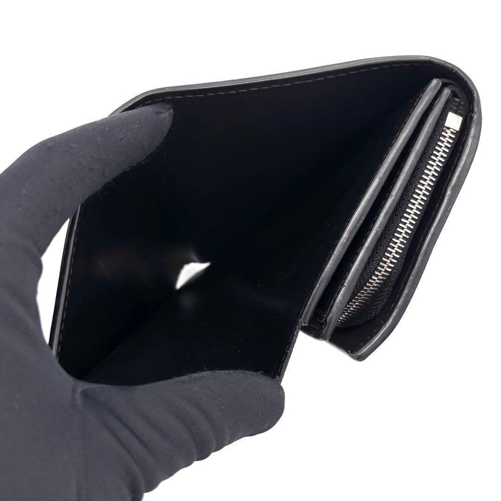 Louis Vuitton Mahina Portefeuille Iris Compact Noir Wallet — view 7