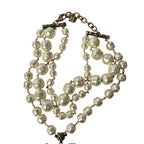 Gucci GG Logo Necklace Faux Pearl Color Stone — view 7