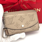 Louis Vuitton Monogram Mahina Porte Cartes Recto Verso Wallet
