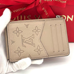 Louis Vuitton Monogram Mahina Porte Cartes Recto Verso Wallet — view 2