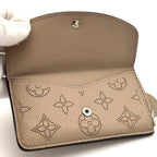 Louis Vuitton Monogram Mahina Porte Cartes Recto Verso Wallet — view 3