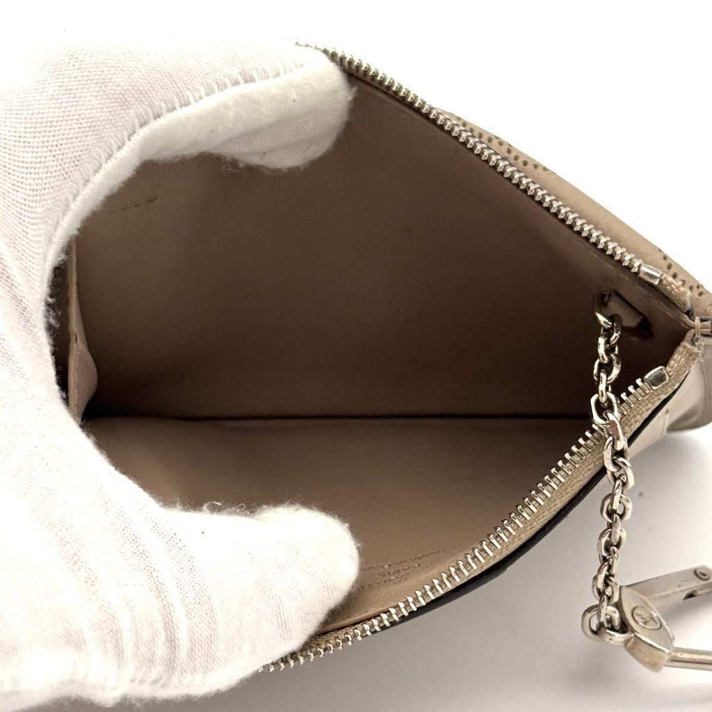 Louis Vuitton Monogram Mahina Porte Cartes Recto Verso Wallet — view 5