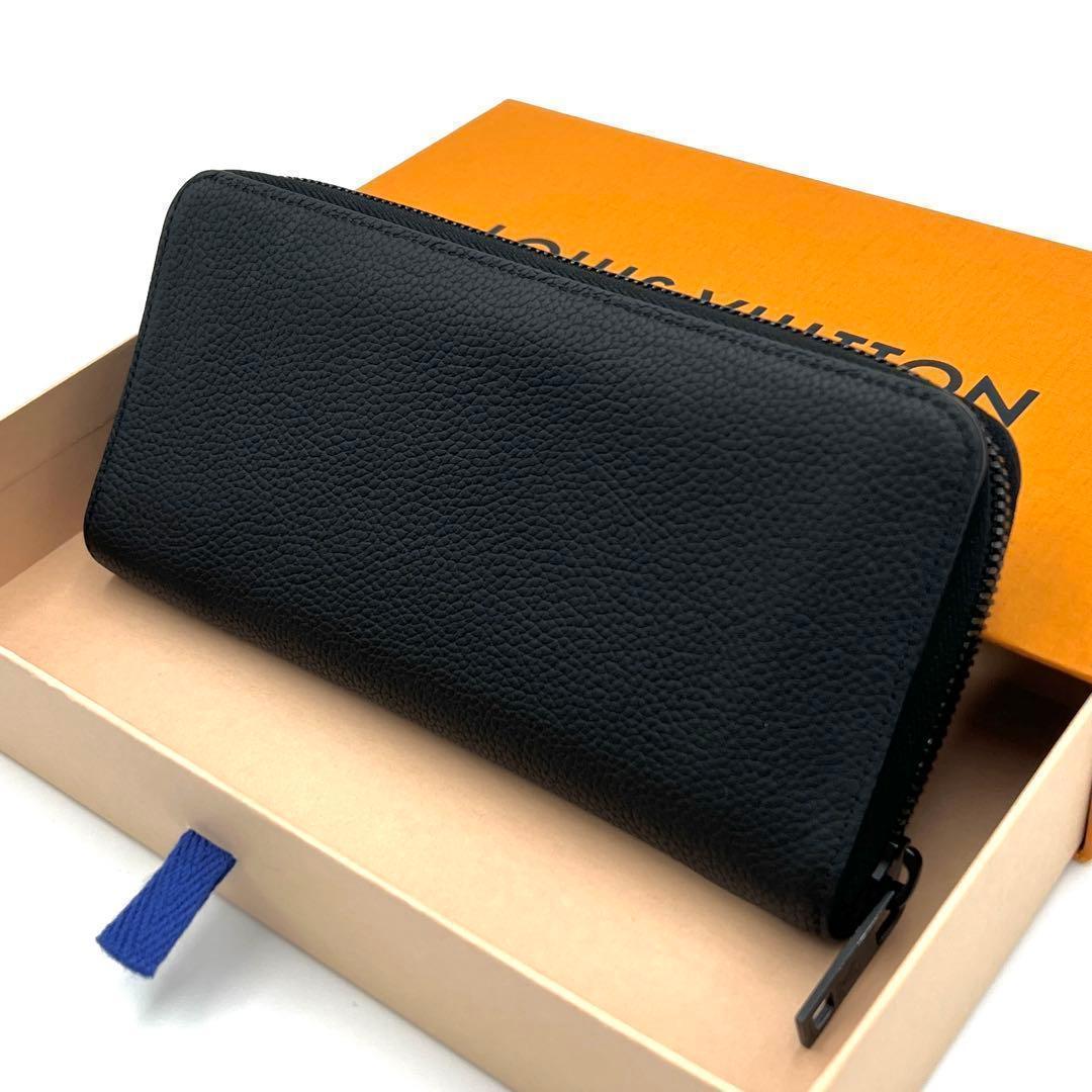 Louis Vuitton Aerogram Wallet Zippy Vertical Black — view 2