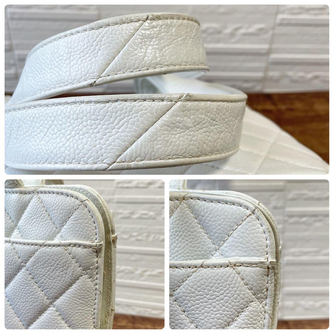 Chanel Caviar Leather Quilted Shoulder Tote — view 7
