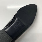 Chanel CC Logo Patent Loafers Black — view 8