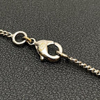 Chanel CC Logo Rhinestone Necklace Icon Coco — view 9