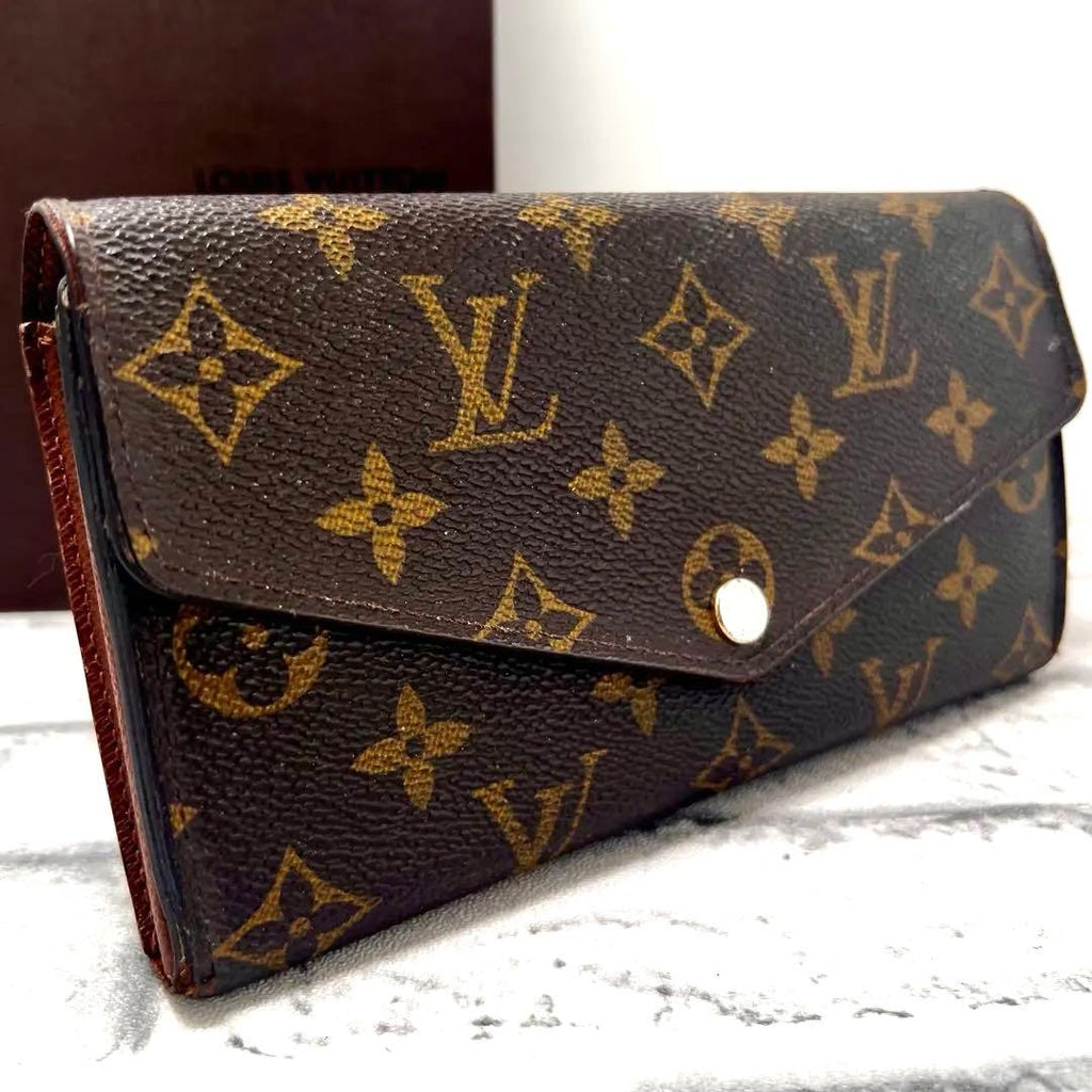Louis Vuitton Monogram Portefeuille Sarah Wallet