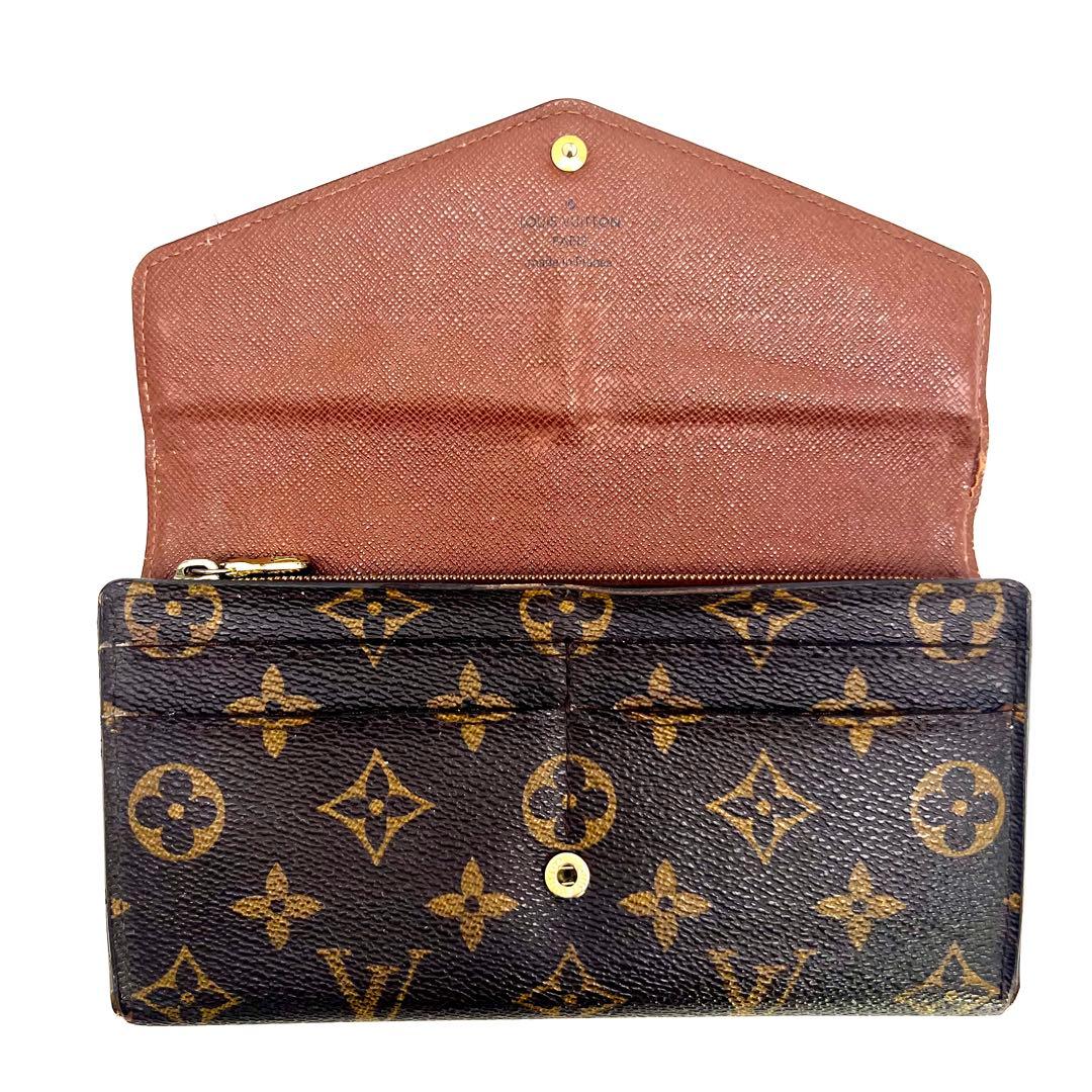 Louis Vuitton Monogram Portefeuille Sarah Wallet — view 2