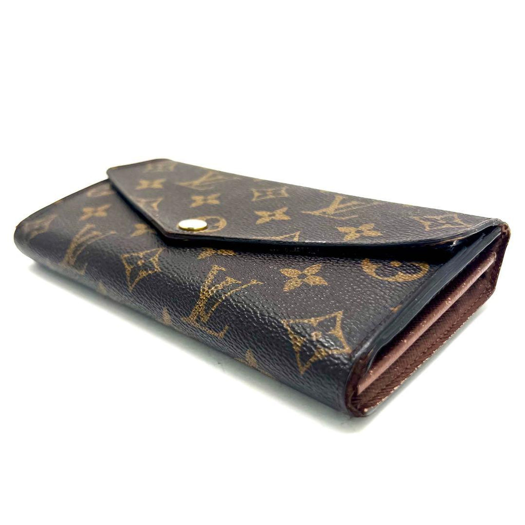 Louis Vuitton Monogram Portefeuille Sarah Wallet — view 7