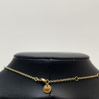 Dior Clair D Lune CD Logo Necklace Rhinestone — view 8
