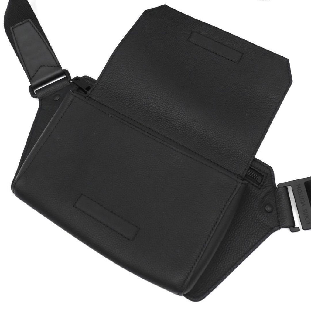 Louis Vuitton Takeoff Sling Aerogram Black Shoulder Bag — view 4