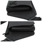 Louis Vuitton Takeoff Sling Aerogram Black Shoulder Bag — view 7