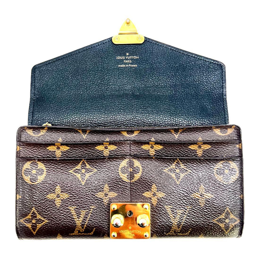 Louis Vuitton Monogram Portefeuille Pallas Noir — view 2