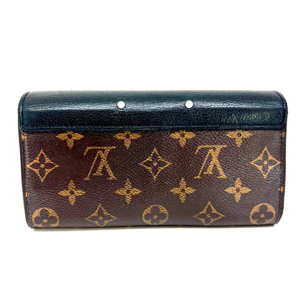 Louis Vuitton Monogram Portefeuille Pallas Noir — view 9