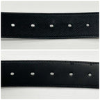 Louis Vuitton Ceinture LV Initial Taiga Black Belt — view 4