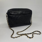 Chanel Super CC Logo Diamond Stitch Chain Shoulder Bag — view 5