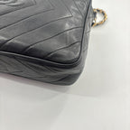 Chanel Super CC Logo Diamond Stitch Chain Shoulder Bag — view 8