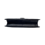 Chanel Quilted Lambskin Chain Shoulder Bag CC Logo Black — view 5