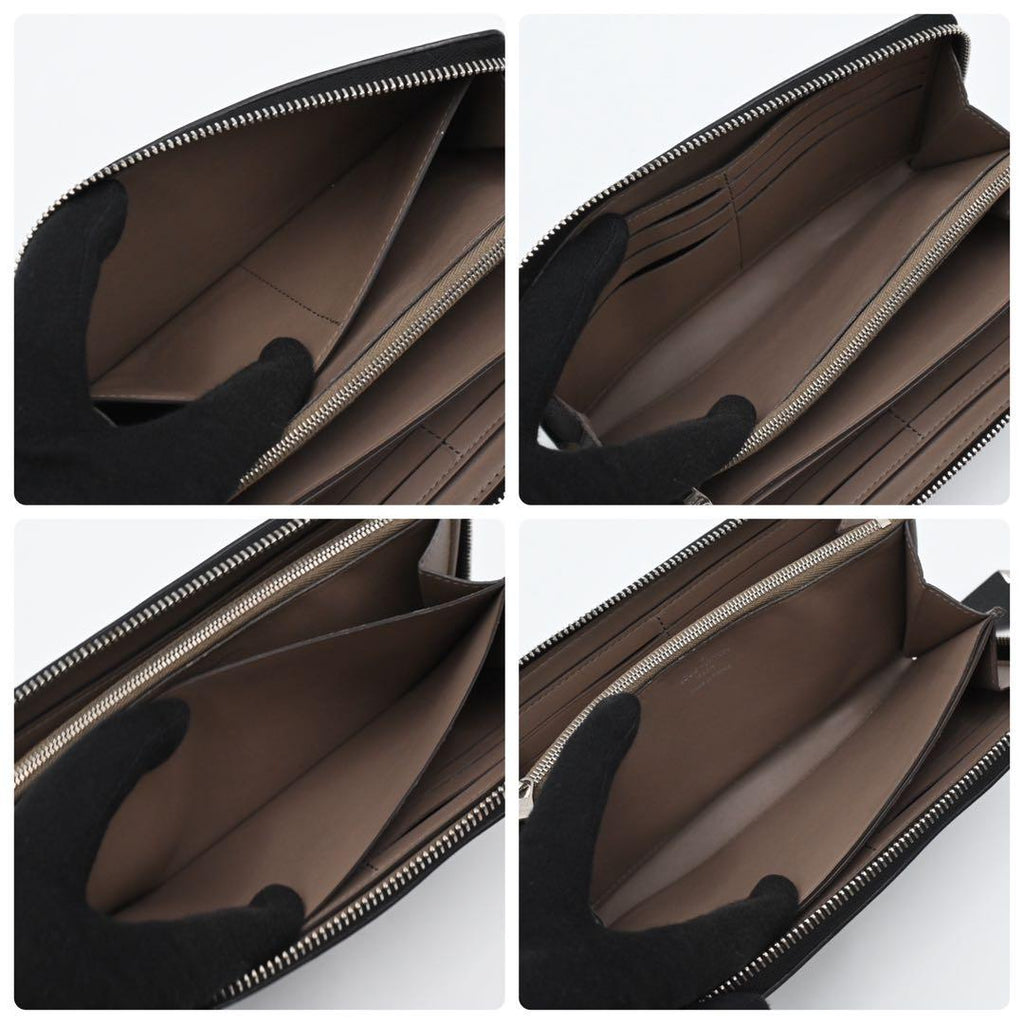 Louis Vuitton Portefeuille Comet Taurillon Wallet Black — view 4