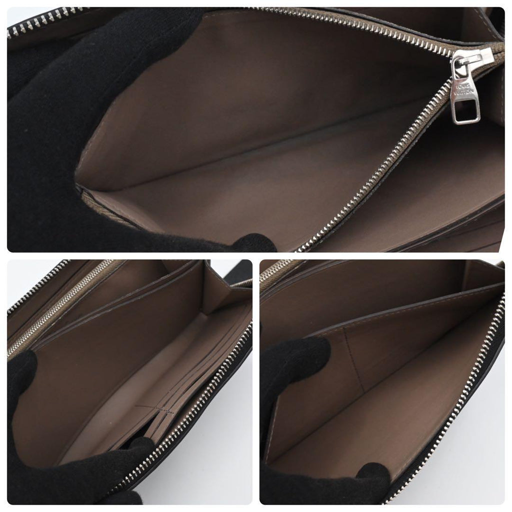 Louis Vuitton Portefeuille Comet Taurillon Wallet Black — view 5