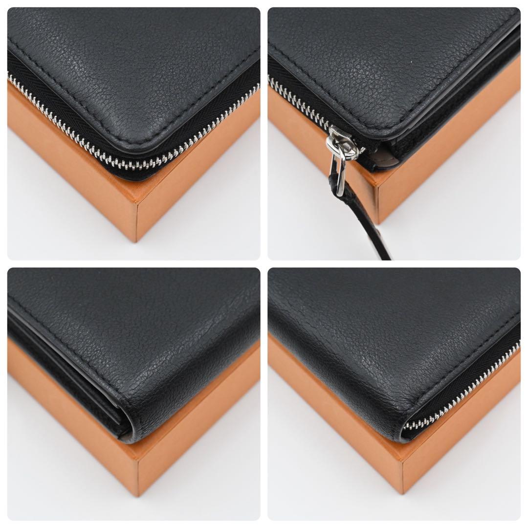 Louis Vuitton Portefeuille Comet Taurillon Wallet Black — view 7