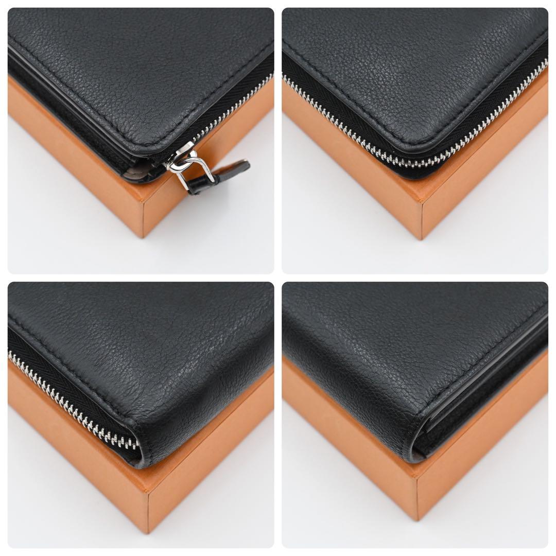 Louis Vuitton Portefeuille Comet Taurillon Wallet Black — view 8
