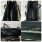 Chanel Quilted Shoulder Bag Tote Leather Black — view 6