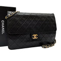 Chanel Quilted Lambskin Chain Shoulder Bag CC Logo