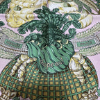Hermes Carre 90 Chapeau Hat Scarf Silk — view 4