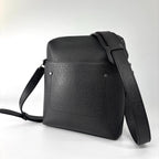 Louis Vuitton Super Taiga Grigori Shoulder Bag Black — view 2