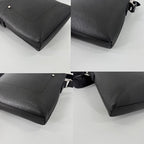 Louis Vuitton Super Taiga Grigori Shoulder Bag Black — view 8