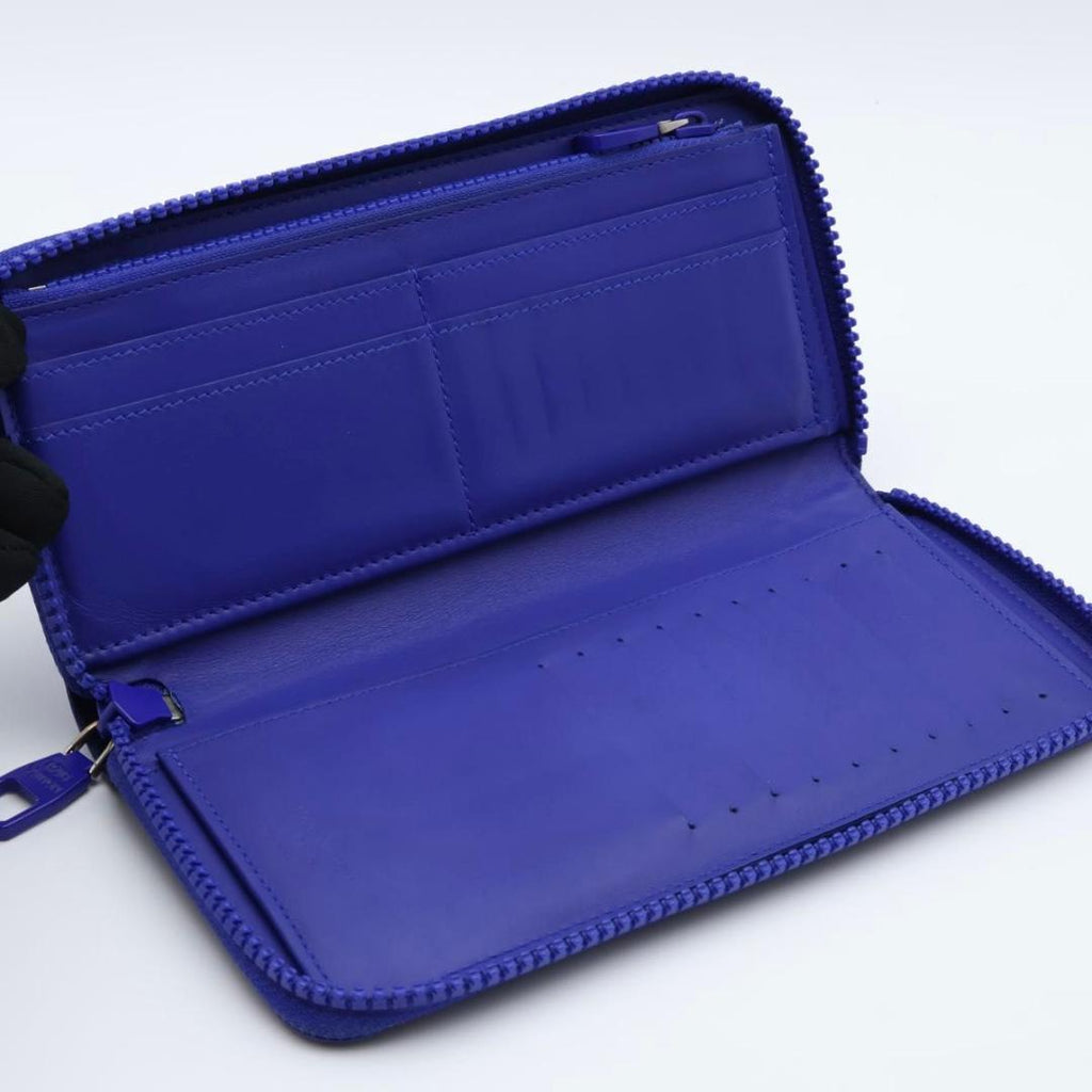 Louis Vuitton Zippy Wallet Vertical Taurillon Blue — view 2