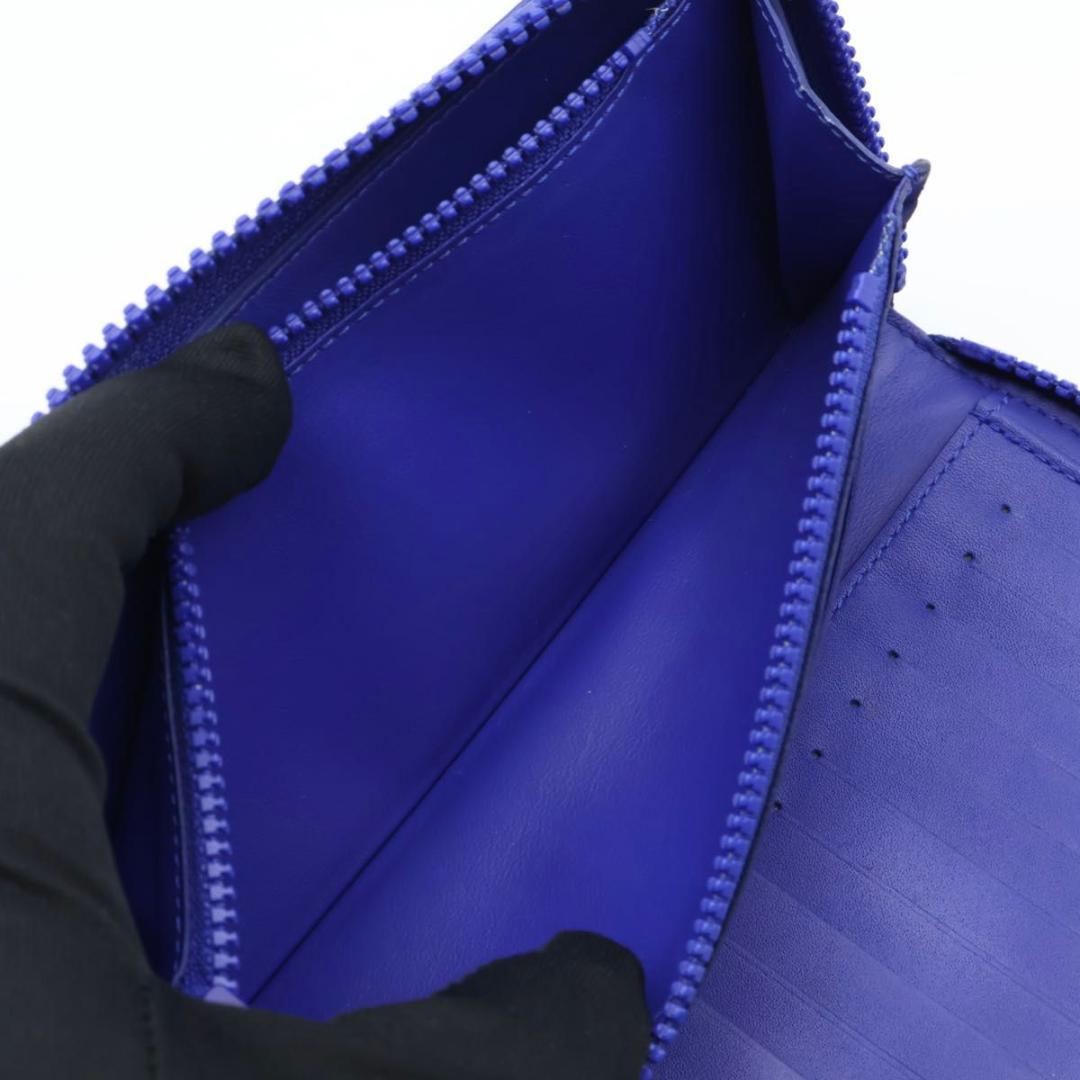 Louis Vuitton Zippy Wallet Vertical Taurillon Blue — view 4