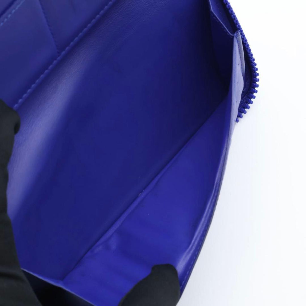 Louis Vuitton Zippy Wallet Vertical Taurillon Blue — view 6