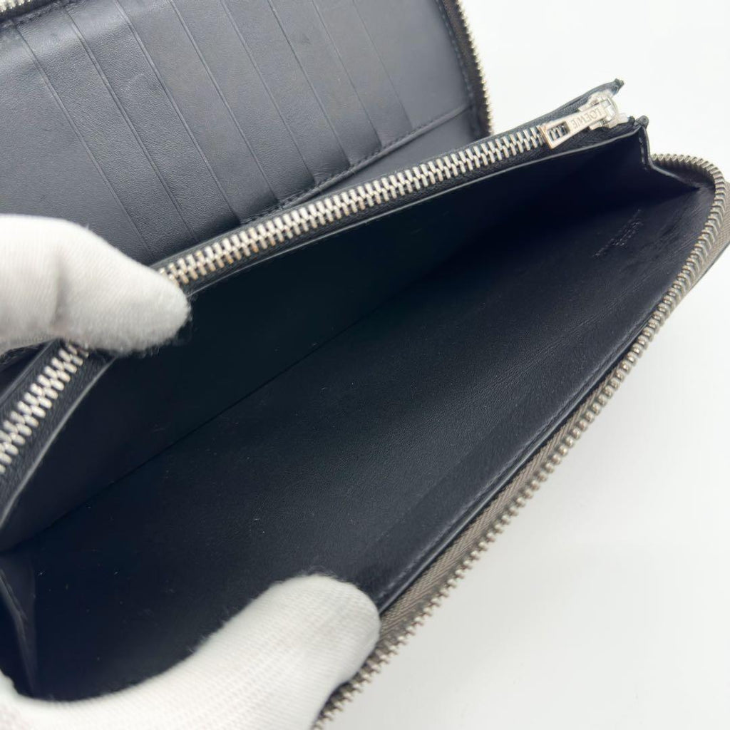 Loewe Puzzle Anagram Zip Around Wallet Leather — view 8