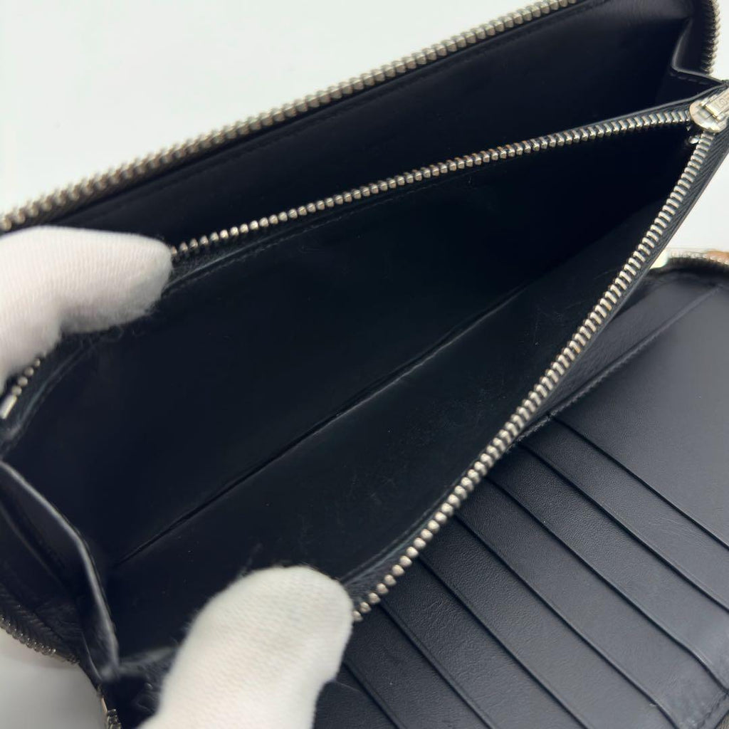 Loewe Puzzle Anagram Zip Around Wallet Leather — view 9