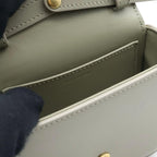 Celine Mini Claude Shoulder Bag Triomphe Khaki — view 6