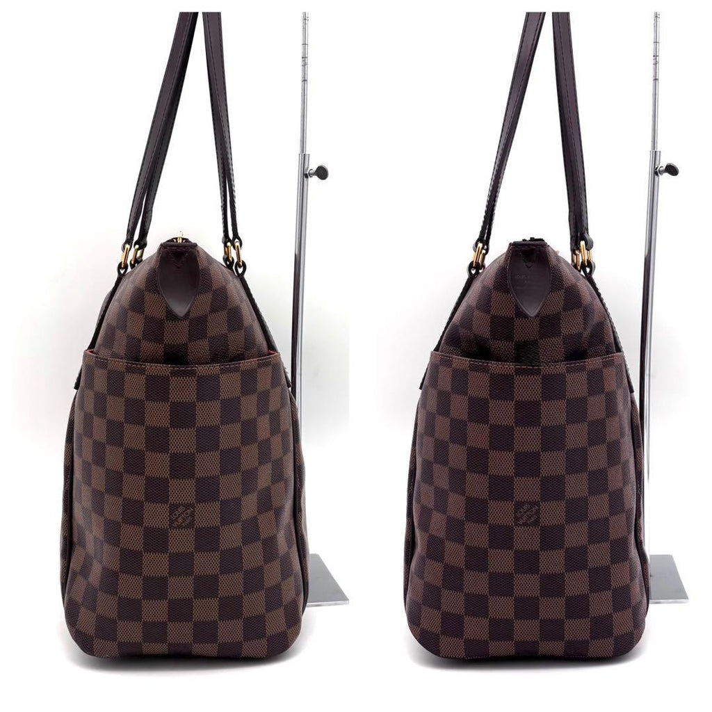 Louis Vuitton Damier Ebene Totally MM Tote Brown — view 5