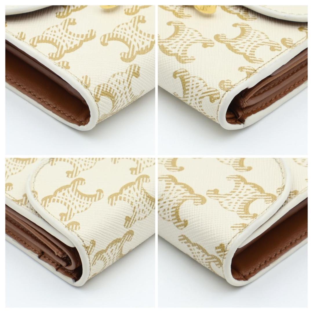 Celine Small Flap Wallet Trifold Triomphe — view 7