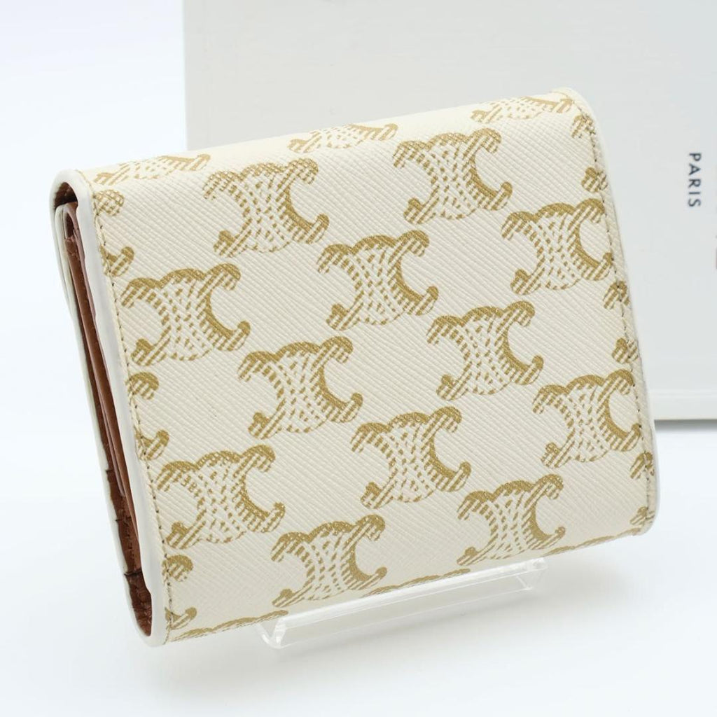 Celine Small Flap Wallet Trifold Triomphe — view 9