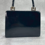 Gucci Handbag Black Gold Leather — view 3