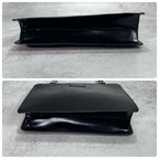 Gucci Handbag Black Gold Leather — view 8