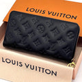 Louis Vuitton Monogram Cousin Zippy Wallet Noir