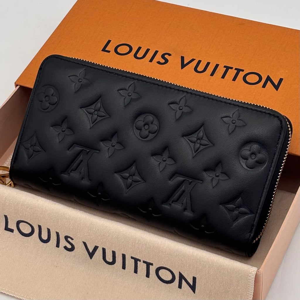 Louis Vuitton Monogram Cousin Zippy Wallet Noir — view 2