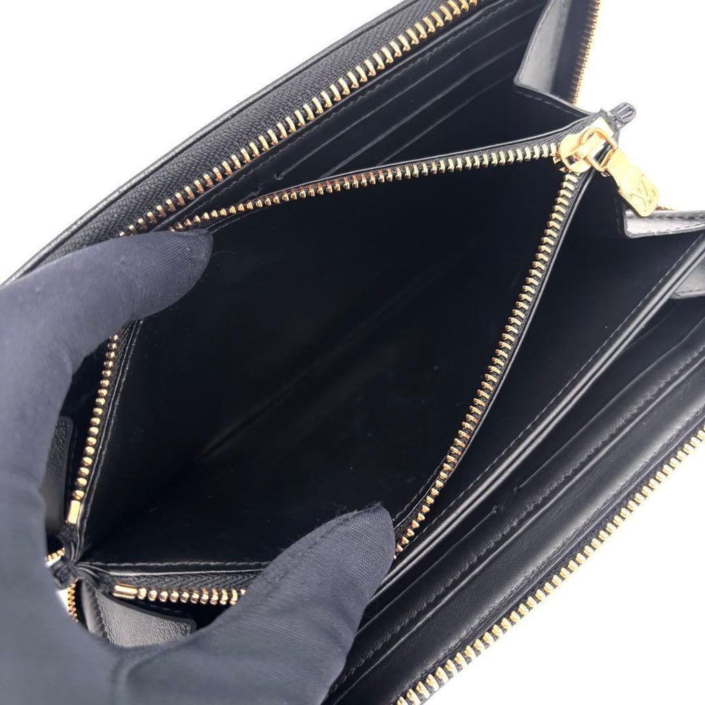 Louis Vuitton Monogram Cousin Zippy Wallet Noir — view 4