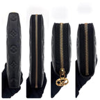Louis Vuitton Monogram Cousin Zippy Wallet Noir — view 7
