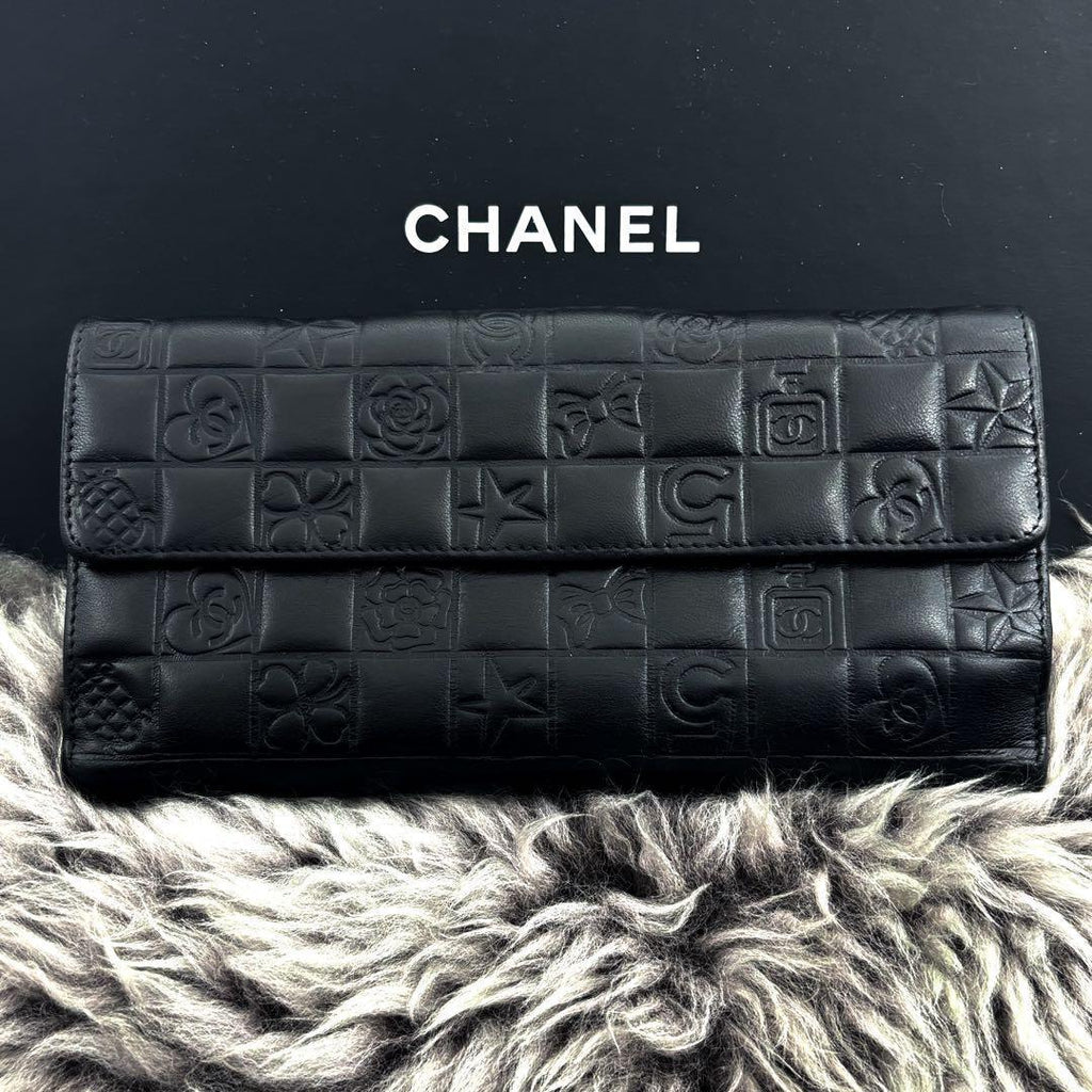 Chanel Wallet Icon Line Lambskin Hook — view 2