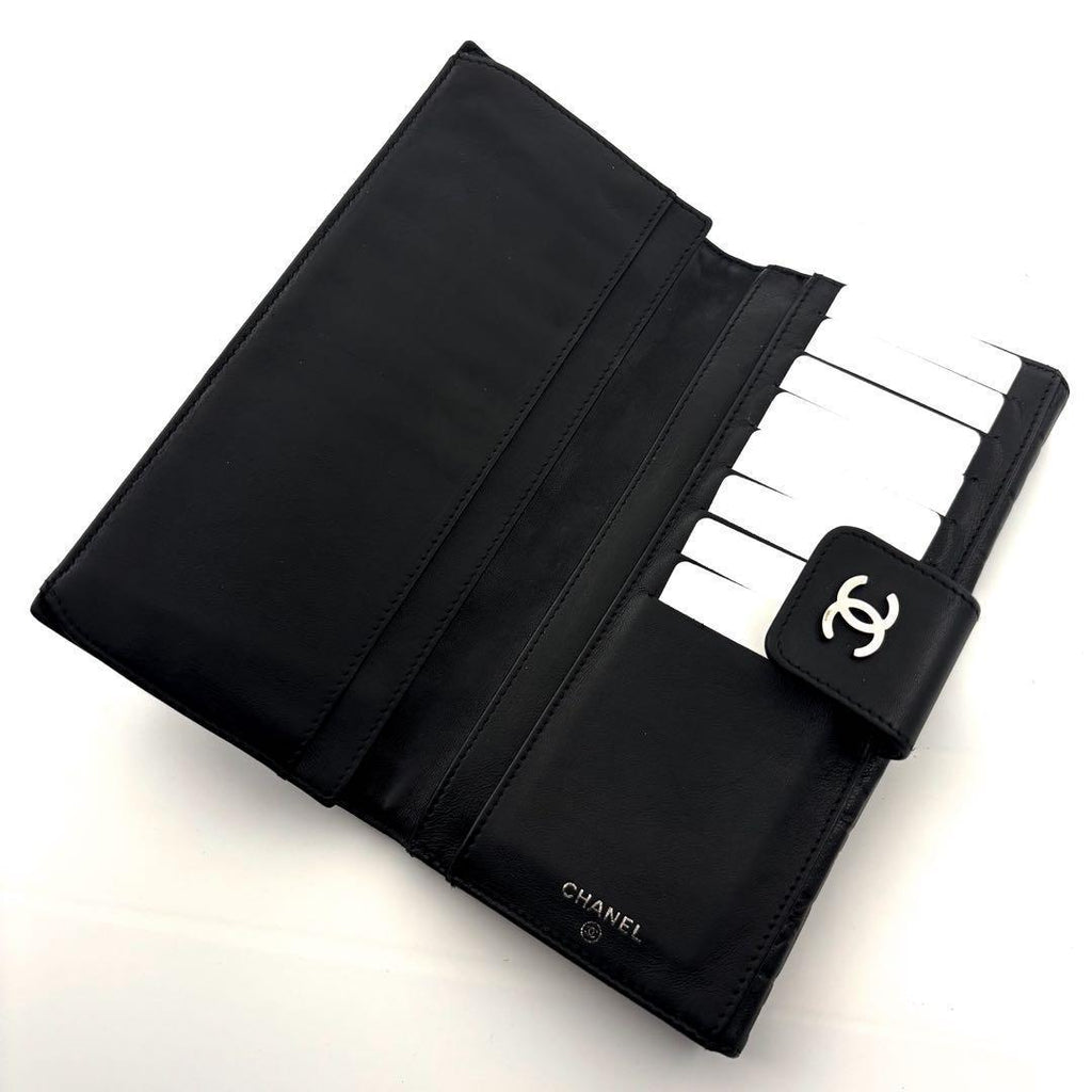 Chanel Wallet Icon Line Lambskin Hook — view 3